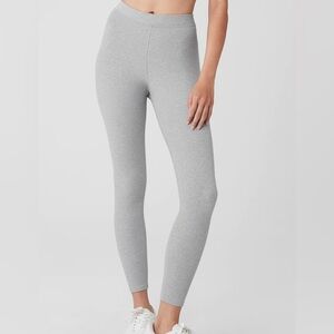 Alo Yoga Ribbed High-Waist 7/8 Blissful Legging